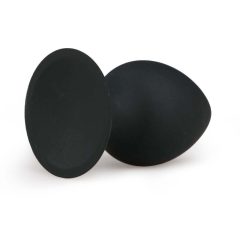   EasyToys Round Butt Plug XL - Anal Dildo (black) - extra large