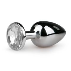 Easytoys - metal plug anal dildo (silver-white)