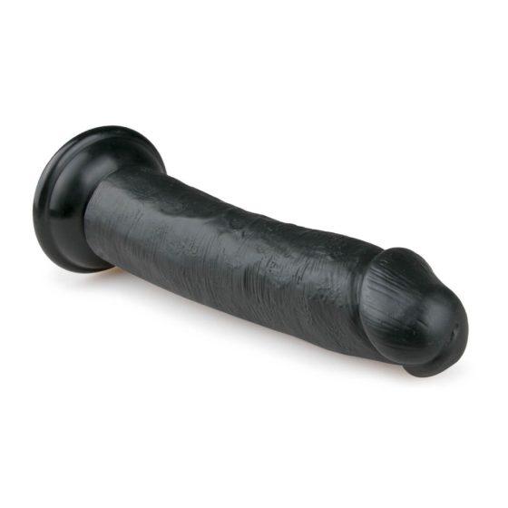 Easytoys - clamp-on lifelike dildo (20,5cm) - black