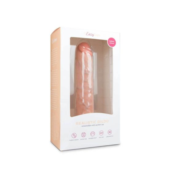 Easytoys - clamp-on extra large dildo (28,5cm) - natural
