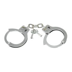 Rimba Metal Police - metal handcuffs (silver)