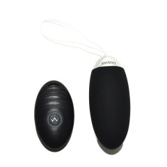 Rimba Venice - Rechargeable Radio Vibrating Egg (black)