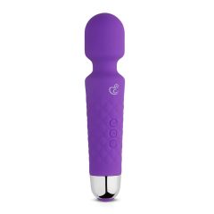 EasyToys Mini Wand - Rechargeable vibrator massager (purple)