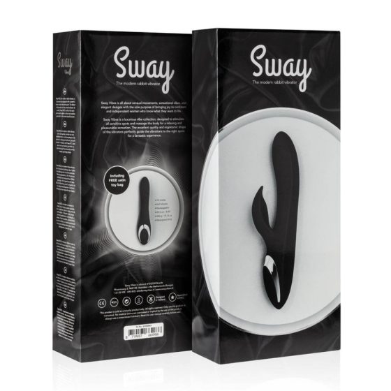 Sway No.2 - cordless vibrator with swing arm (black)
