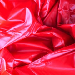 Easytoys - shiny sheet - red (180 x 230cm)