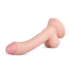   Real Fantasy Vince - clamp-on, testicular foreman dildo (19,5cm) - natural