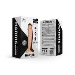   Real Fantasy Harris - clamp-on, lifelike dildo (15,4cm) - natural