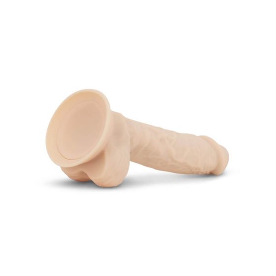 Real Fantasy Percy - clamp-on, lifelike dildo (17,6cm) - natural