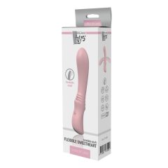   Vibes of Love Sweetheart - rechargeable, flexible G-spot vibrator (pink)