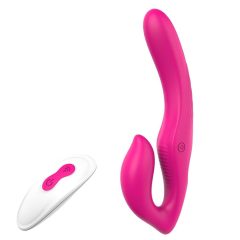   Vibes of Love Dipper - Rechargeable radio controlled vibrator with wand (pink)