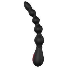 Cheeky Love - Rechargeable Anal Bead Vibrator (Black)