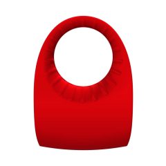   Red Revolution Sphinx - rechargeable, waterproof penis ring (red)