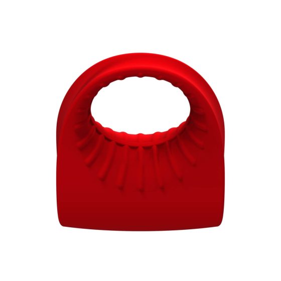 Red Revolution Sphinx - rechargeable, waterproof penis ring (red)