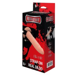 RealStuff Strap-On - narrow strap-on dildo (natural)