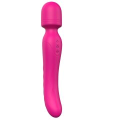   Vibes of Love Wand - rechargeable, warming, massaging vibrator (pink)