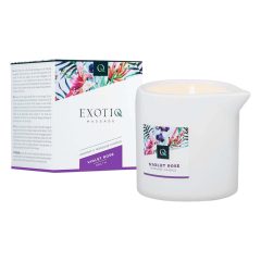 Exotiq - scented massage candle - rose (200g)