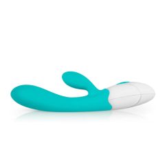   Good Vibes Only Blis Rabbit - Rechargeable vibrator with tickle lever (turquoise)