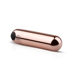   Rosy Gold Bullet - rechargeable mini bullet vibrator (rose gold)