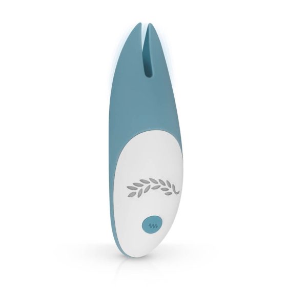 Bloom Tulip - rechargeable silicone clitoral vibrator (turquoise)