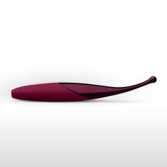   Senzi - Battery operated, waterproof clitoral vibrator (burgundy)