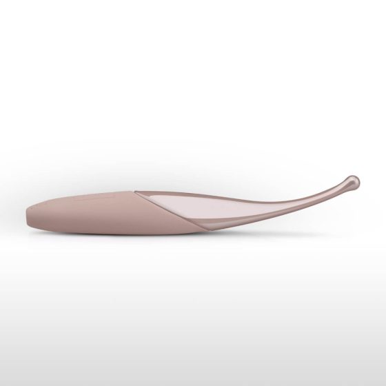 Senzi - rechargeable, waterproof clitoral vibrator (pale pink)