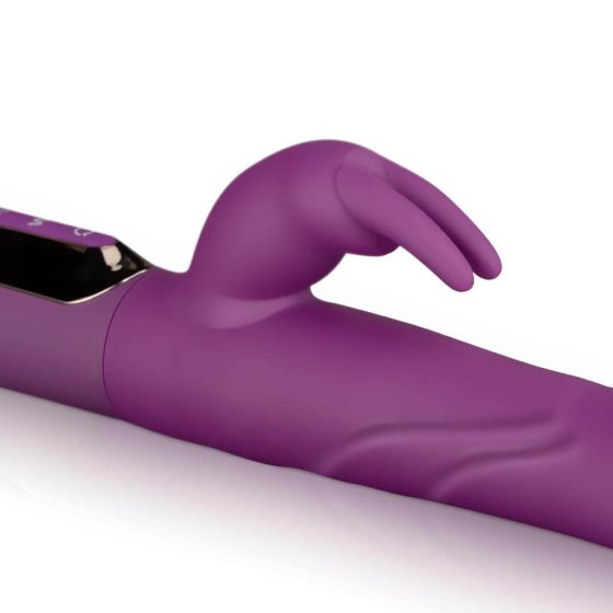 Easytoys Thumping Bunny - Rechargeable G-spot vibrator with jerk lever (purple)