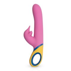   PMV20 Copy Dolphin - cordless vibrator with swivel head and handle (pink)