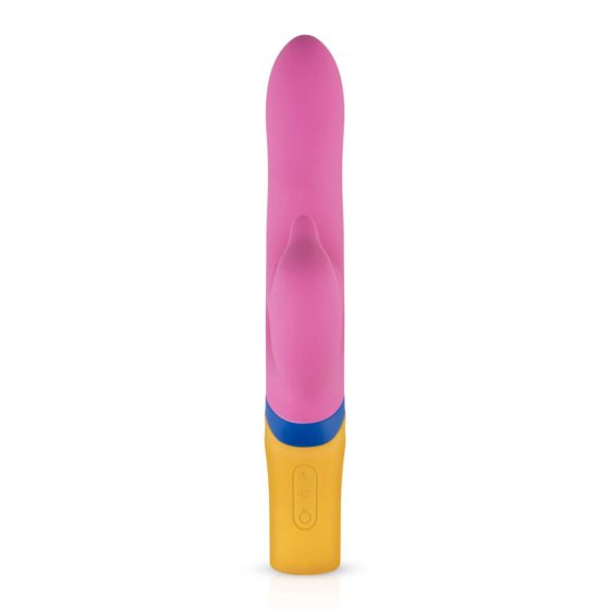 PMV20 Copy Dolphin - cordless vibrator with swivel head and handle (pink)