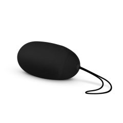   Easytoys - Battery powered, waterproof, radio controlled vibrating egg (black)