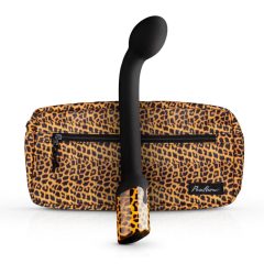   Panthra Nila - Rechargeable, waterproof G-spot vibrator (leopard black)