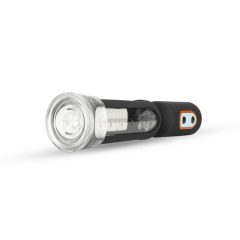   CRUIZR CS08 - battery-operated automatic penis pump (black-transparent)