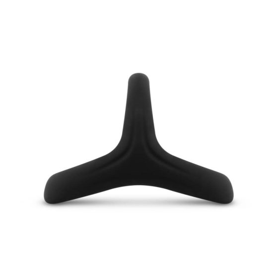 Easytoys Desire Ring - flexible penis and scrotum ring (black)