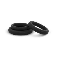 Easytoys Explore Ring - Penis ring set - 3 pieces (black)