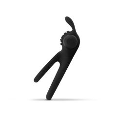   Easytoys Share Ring - vibrating penis and testicle ring (black)