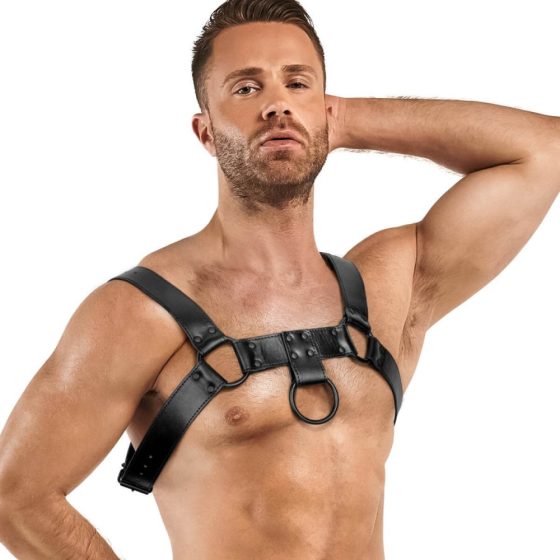 Bedroom Fantasies Bruno - body harness top (black) - S-XL