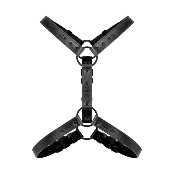 Bedroom Fantasies Max - body harness top (black) - S-XL
