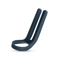   Boners - Rechargeable penis ring and testicle stimulator (blue)