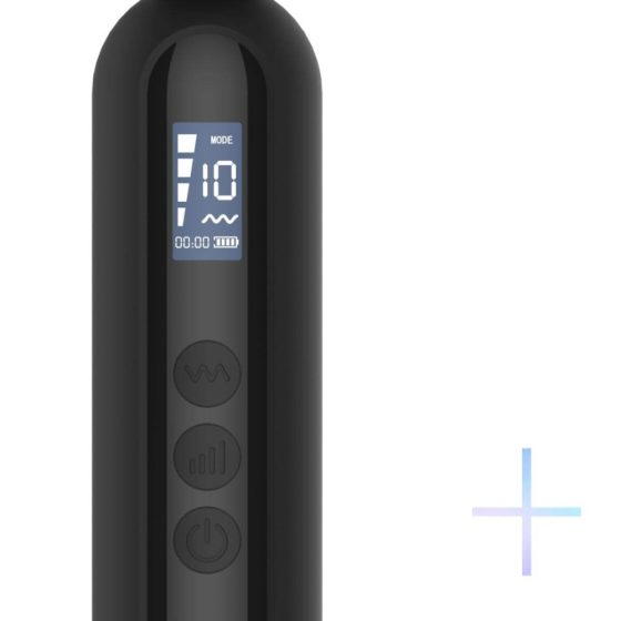 BLAQ - Rechargeable digital massager vibrator (black)
