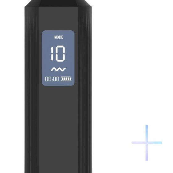 BLAQ - Rechargeable digital rod vibrator (black)