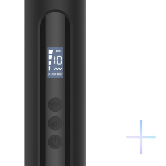 BLAQ - Rechargeable, waterproof digital massager vibrator (black)