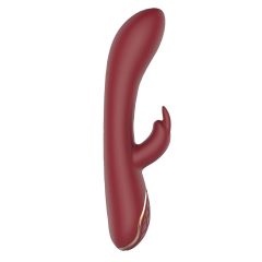   Romance Emily - Rechargeable G-spot vibrator with spike (burgundy)