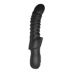 Dream Toys Typhon - cordless ribbed vibrator (black)
