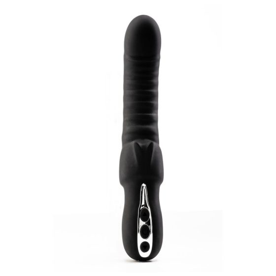 Dream Toys Typhon - cordless ribbed vibrator (black)