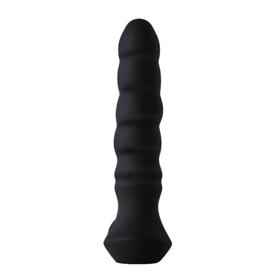 Dark Desires Regina - Rechargeable, coiling anal vibrator (black)