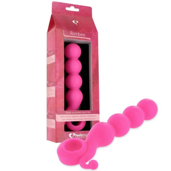 FEELZTOYS Rombee - 4 ball anal stick dildo (pink)