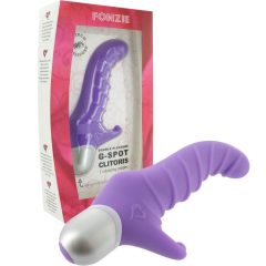   FEELZTOYS Fonzie - G-spot vibrator with folded G-spot (purple)