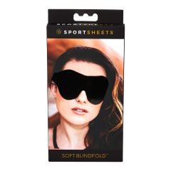 Sportsheets - soft rubber eye mask (black)
