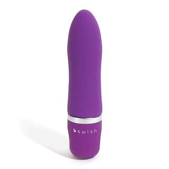 B SWISH Bcute Classic - waterproof lipstick vibrator (purple)