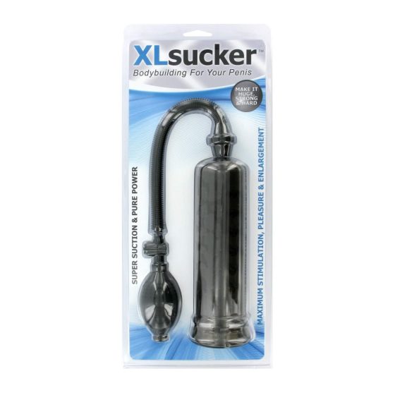 XLSUCKER - Potency and penis pump (black)
