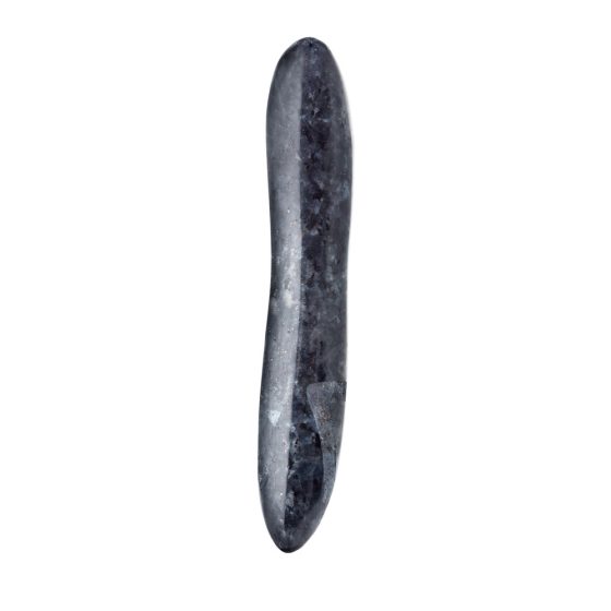 Laid D.1 - hand carved Norwegian moonstone dildo (black)